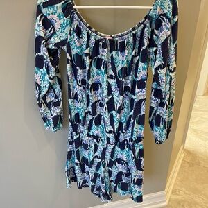 Lilly Pulitzer off the Shoulder Romper